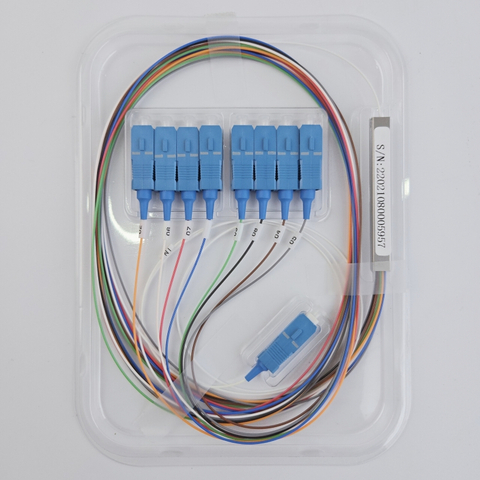 BLT-108-SU 1x8 SC/UPC Blockless Type PLC Splitter