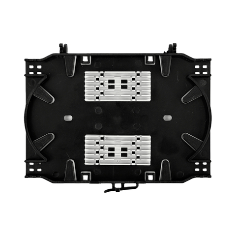 FST-2M-044 Modular Fiber Management Tray, Hinged, Dual-Slot Design