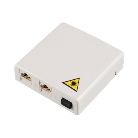 GP-T8621 Fiber Optic Hybrid Socket for FTTH Wall Mounting