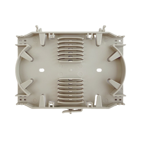 FST-24S-042 Fiber Optic Splice Tray, Hinged, 24-Fiber, Single Fusion