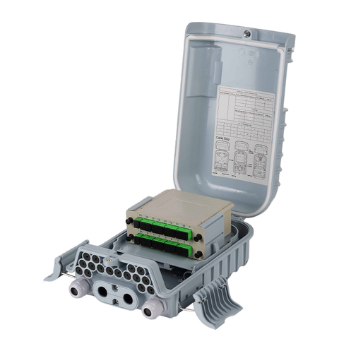 FDB-16QS 16-Port Fiber Splitter Box (Cassette Splitter Integrated)