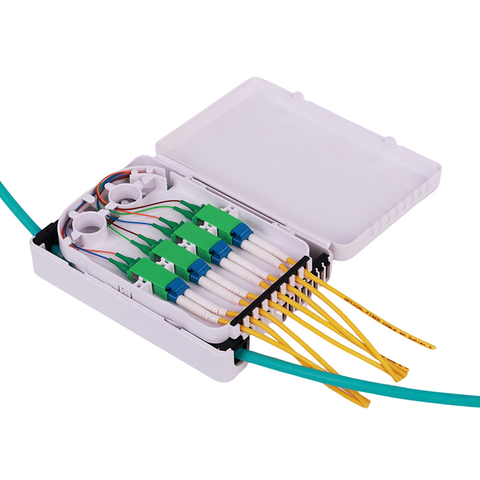 FB-T434-4LCD Compact 8-Core Fiber Distribution Box