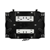 FST-2M-044 Modular Fiber Management Tray, Hinged, Dual-Slot Design