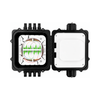 8-Core Inline-Type Fiber Optic Splice and Distribution Closure